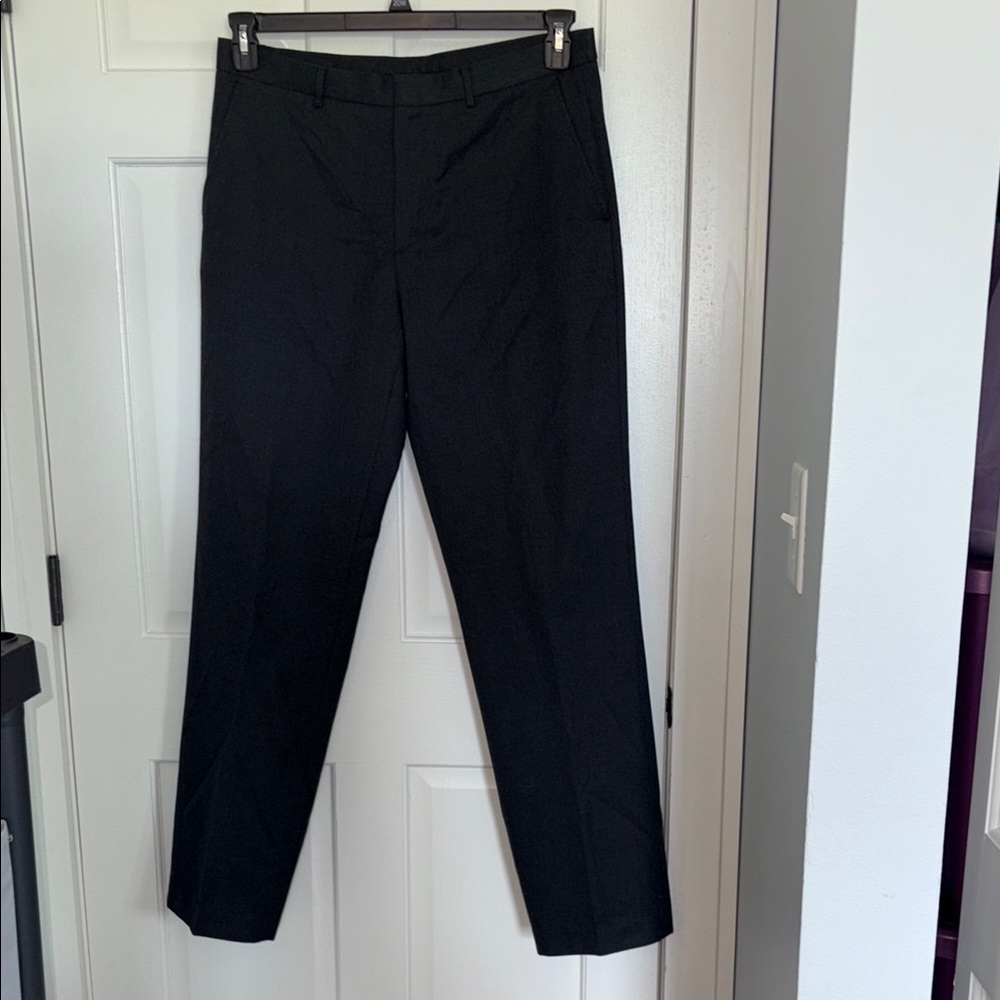 Calvin Klein Black Tailored Dress Pants